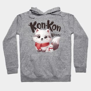 Kon-Kon Kitsune Cute Fox Hoodie